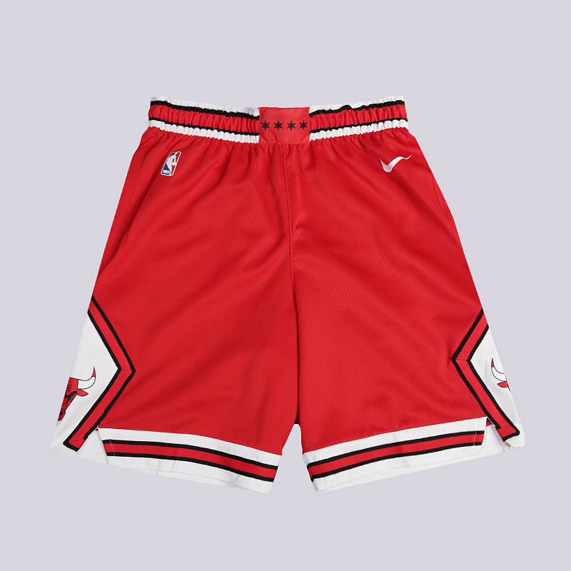 мужские красные шорты Nike Chicago Bulls Icon Edition Swingman NBA Shorts 866789-657 - цена, описание, фото 1